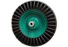 16" Solid rubber wheel SR1608