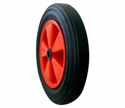 Solid rubber wheel