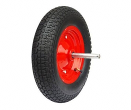 14"x3.50- 8 Rubber Wheel  PR3014