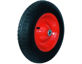 14"x3.50- 8 Rubber Wheel  PR3017