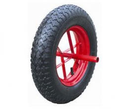 14"x3.50- 8 Rubber Wheel  PR3016