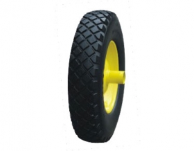16"x4.00-8 Rubber Wheel PR3050
